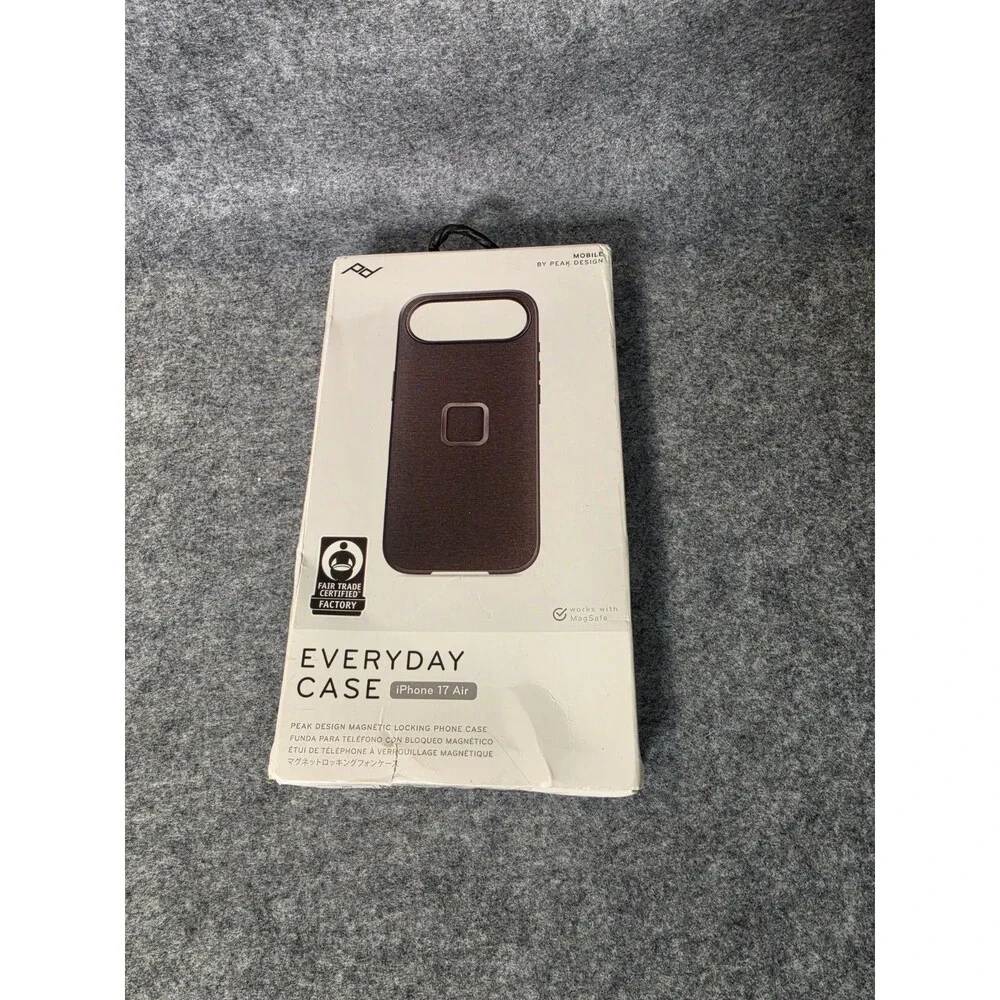 Peak Design Everyday Case iPhone 17 Air – Black – Magnetic